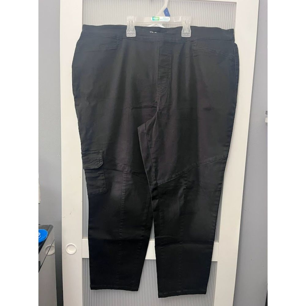 J_DG2 PXL Black Pullover Tapered Pants
